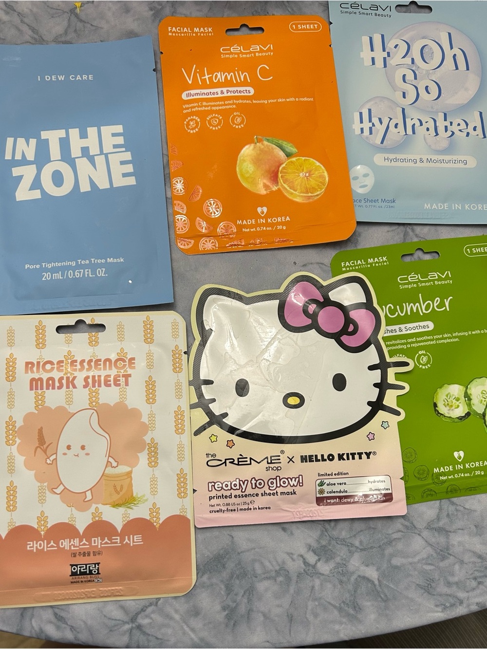 Lot of 10 Face Masks